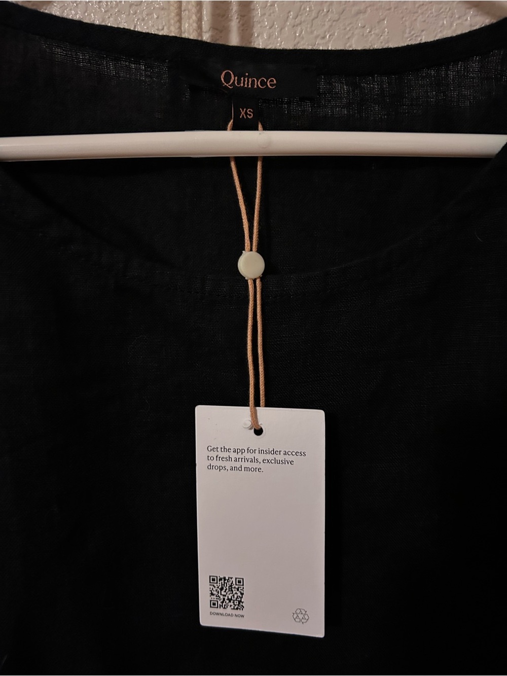 Quince Black Relaxed Linen SET - Picture 5 of 9